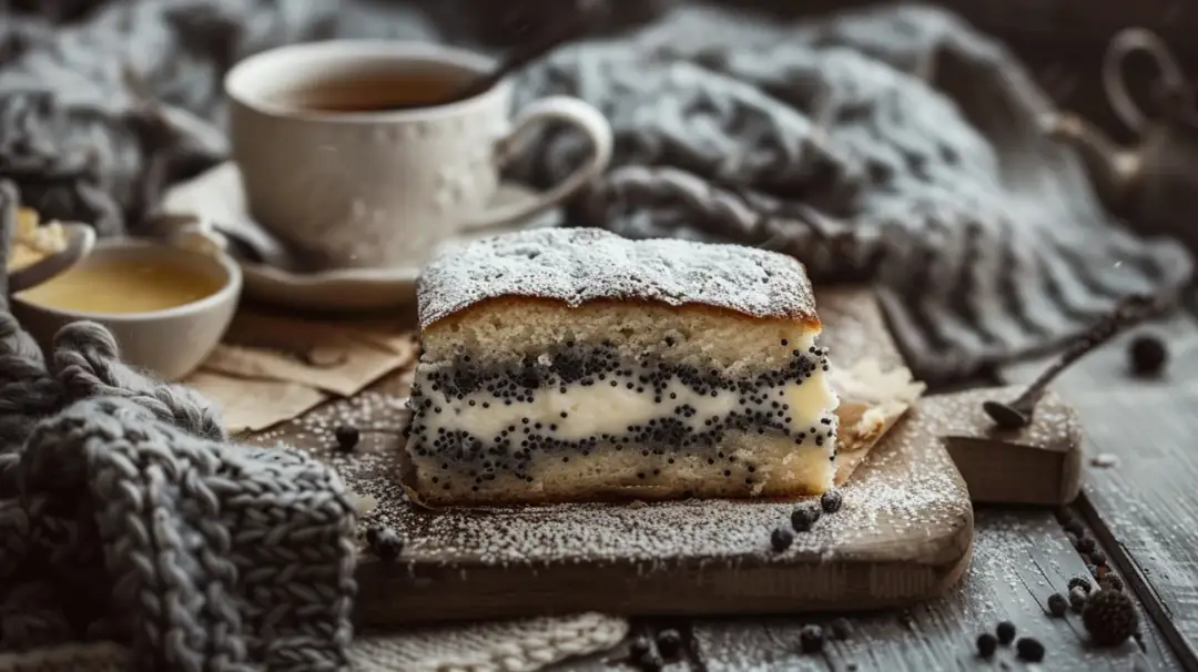 Apetyczne ciasto z makiem i serem: doskonała kombinacja smaków