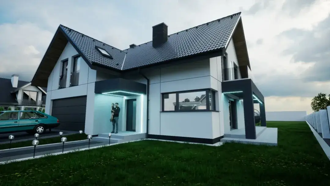 Czarne okna w elewacji: jak dobrać i łączyć ze stylami domów