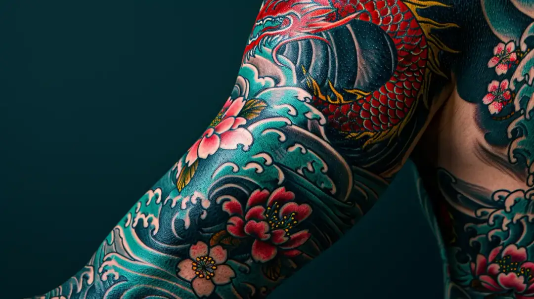 Japońskie tatuaże: 7 popularnych wzorów na męskie ramię