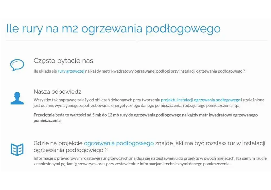 Ile rury na 1m2 ogrzewania podłogowego? Sprawdź, by nie przepłacić