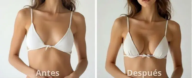 Ácido hialurónico pecho antes y después: resultados sorprendentes y reales