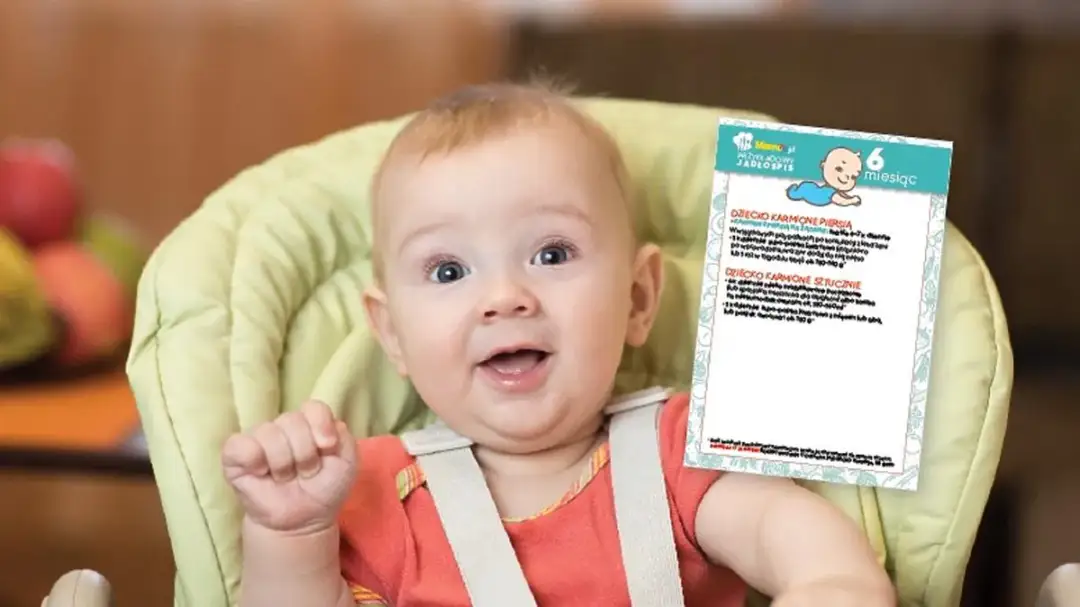 Co może jeść 6-miesięczne dziecko tabela - uniknij błędów w diecie