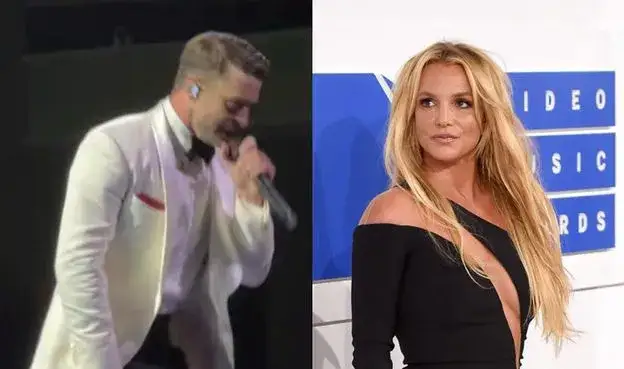 Justin Timberlake mówi o Britney Spears na koncercie - wideo viral w sieci