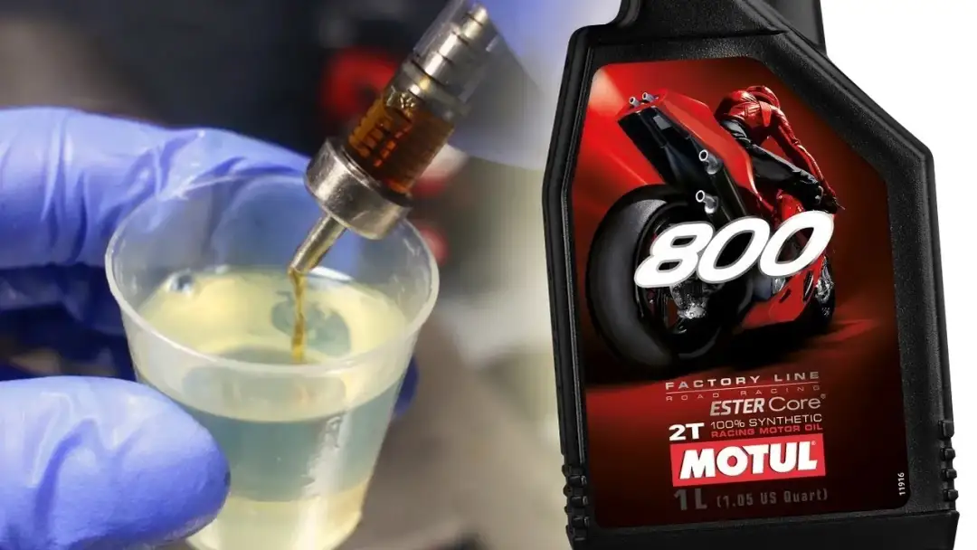 Motul 800 road racing 2t - najlepszy olej do silników dwusuwowych