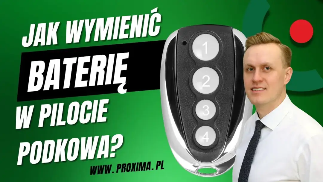 Jak łatwo wymienić baterię w pilocie Somfy i uniknąć problemów