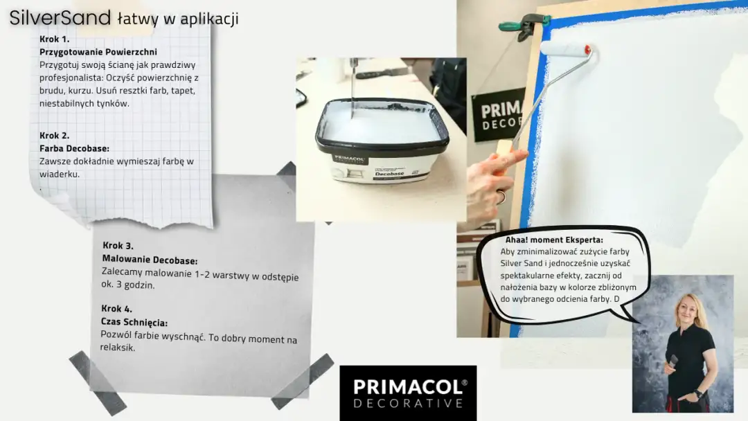 Jak nakładać farbę dekoracyjną? Poradnik krok po kroku