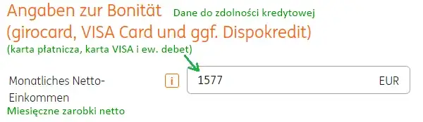 Debet na koncie ING - co to jest debet na koncie