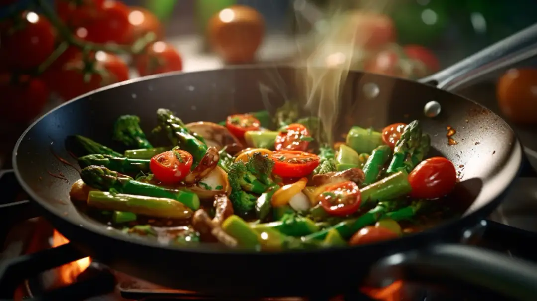 Warzywa na patelnie - przepis, danie z warzyw na patelni