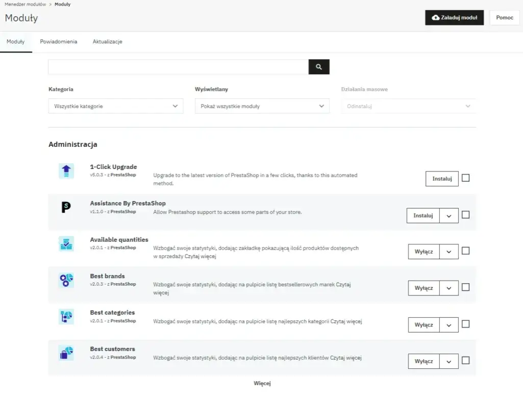 Dlaczego w PrestaShop nie można zaktualizować ustawień i jak to naprawić