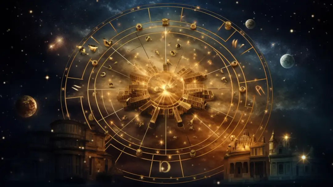 Obliczanie domów w horoskopie - Horoskop urodzeniowy domy, Kosmogram domy