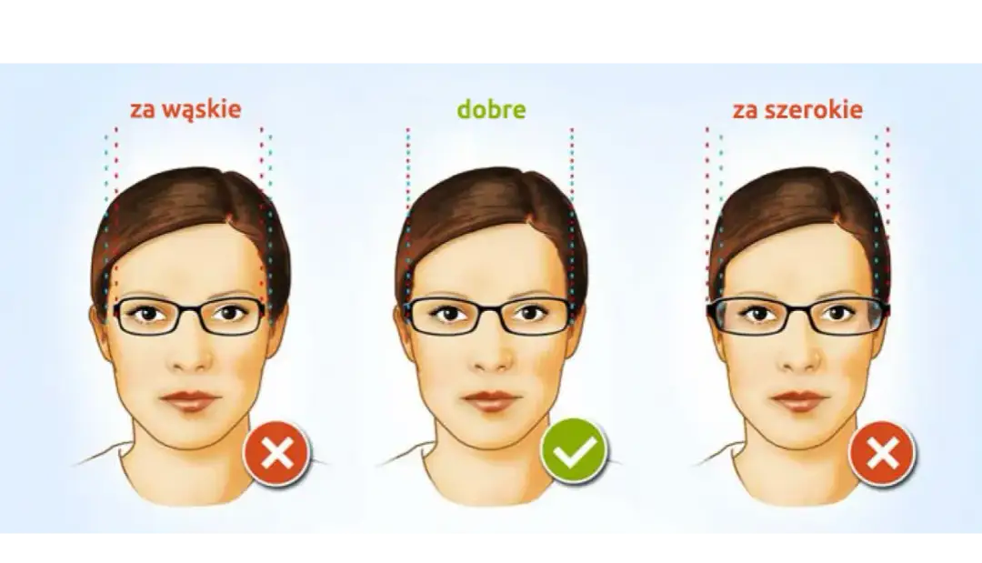 Jak dobrać rozmiar oprawek, aby uniknąć niewygodnych okularów