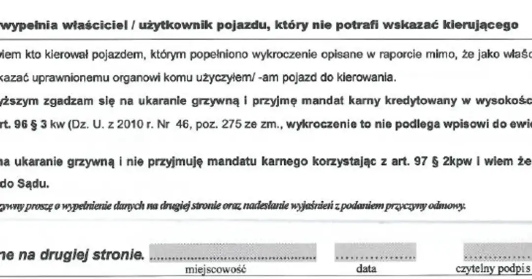 Wezwanie z fotoradaru: Jak odpowiedzieć? Wzór i 3 kluczowe opcje Wezwanie z fotoradaru: Jak odpowiedzieć? Wzór i 3 kluczowe opcje