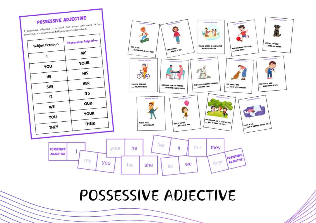 Possessive adjectives - Jak uniknąć błędów i brzmieć naturalnie?
