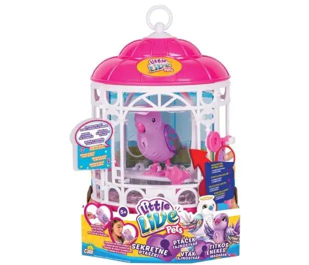 Interaktywne ptaszki w klatce zabawka – najlepsze modele i ceny