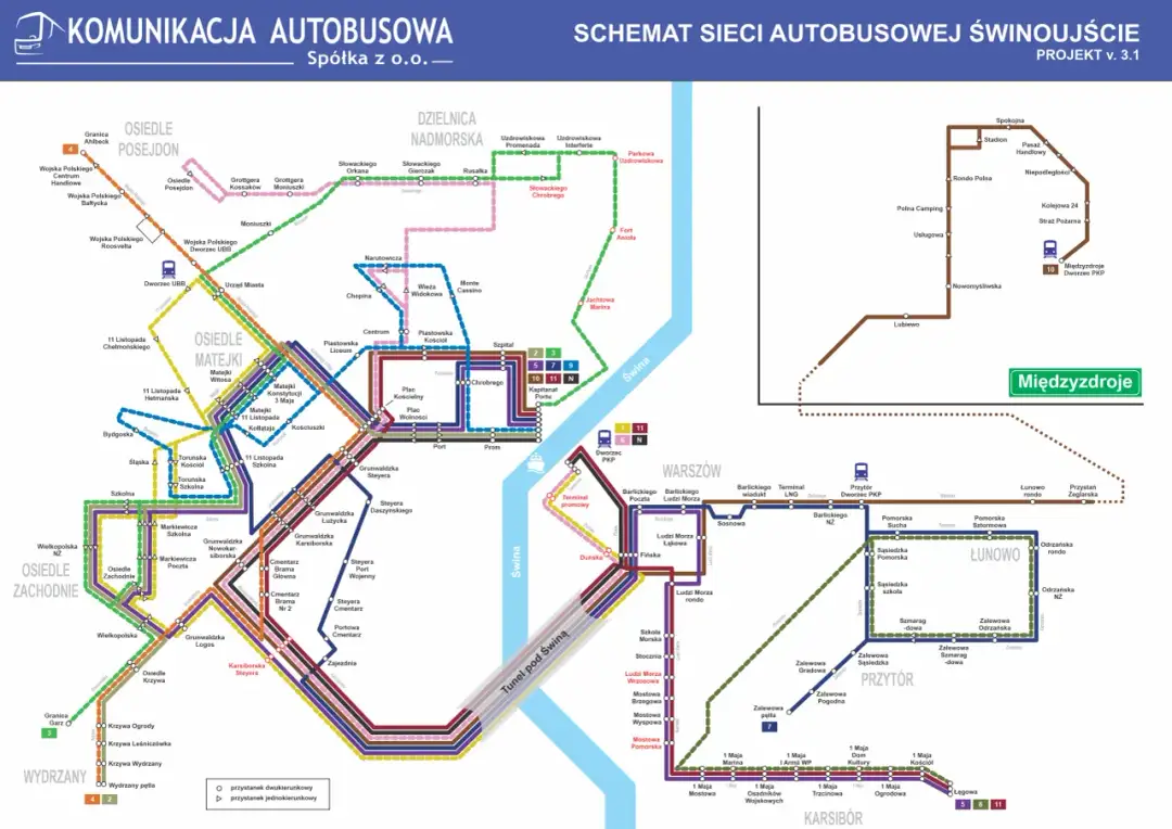 Gdzie w Mińsku zatrzymuje się bus WERSPOL? Sprawdź przystanki i trasy