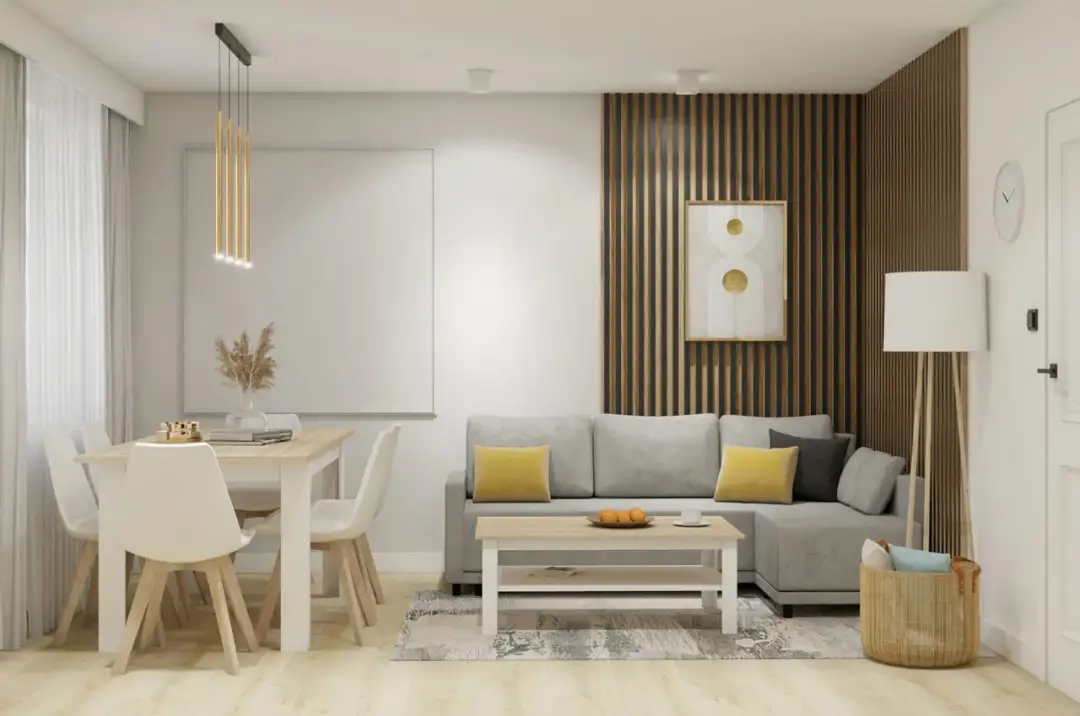 Stół w małym salonie: Jak wybrać i ustawić, by zyskać przestrzeń?