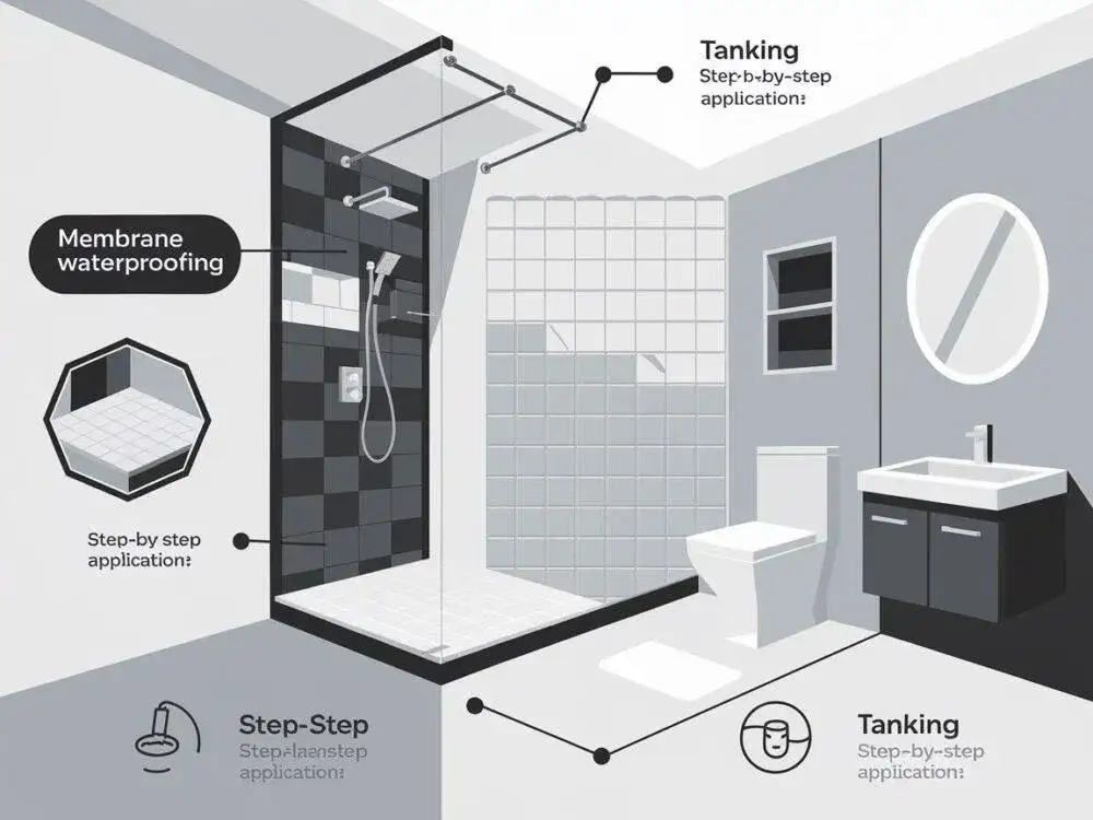Jak wybrać folię w płynie do łazienki: skuteczna ochrona przed wilgocią