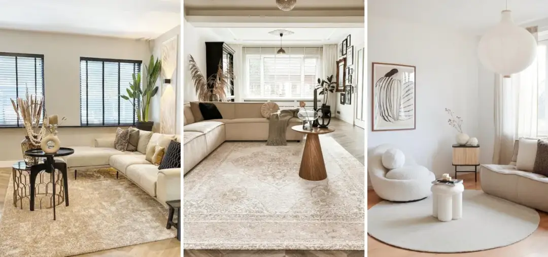 Dywan do beżowej kanapy: Sekrety idealnego dopasowania