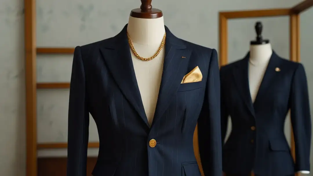 Jak dobrać idealny 3-częściowy garnitur damski w paski?