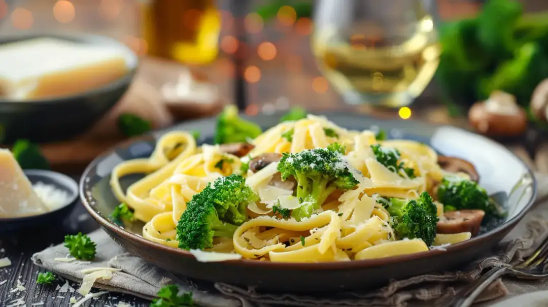 Makaron z brokułem i pieczarkami: prosty przepis dla każdego - hit!
