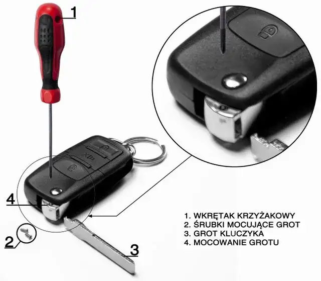 Poznaj prosty sposób jak rozebrać kluczyk passat b5 w domu - poradnik krok po kroku
