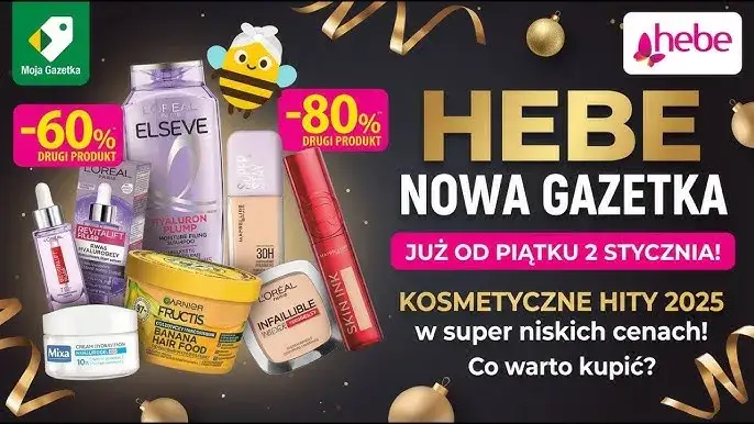 Hebe: Jak kupować mądrze? Hity, promocje i polecane kosmetyki.