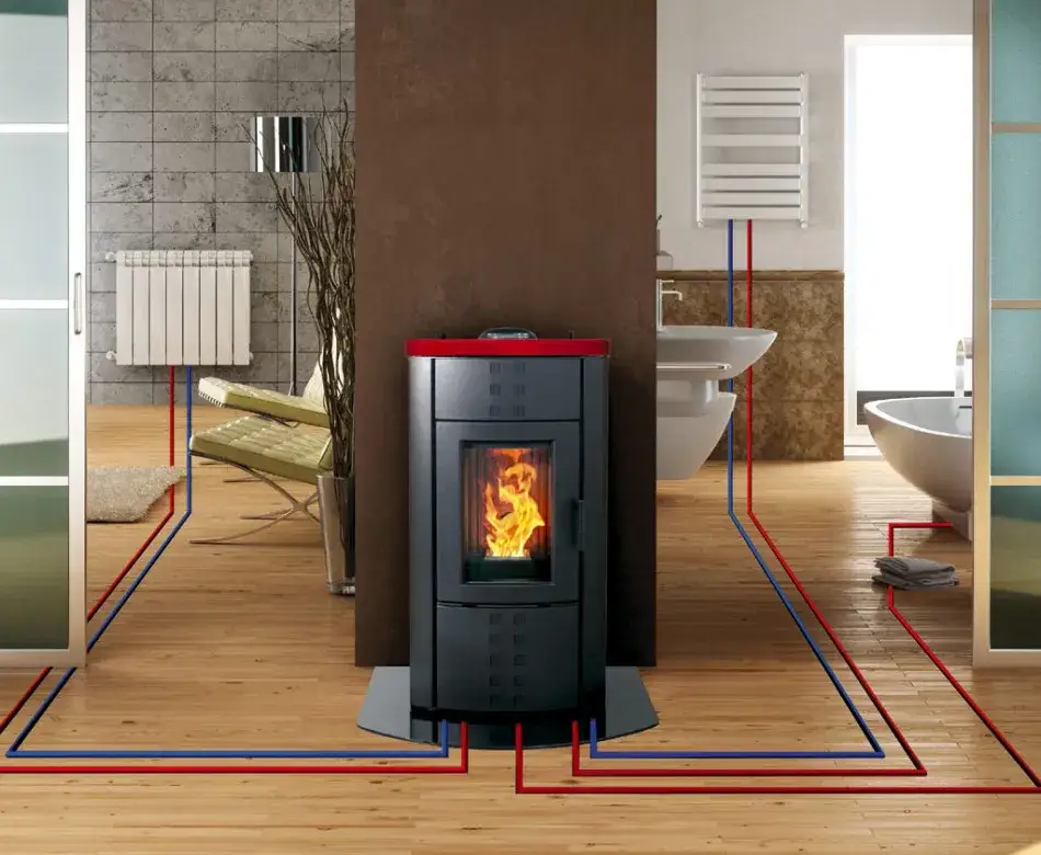 Płaszcz wodny do pieca kaflowego: zalety i efektywność grzewcza