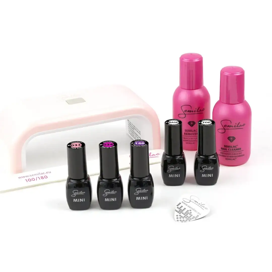Co jest potrzebne do manicure hybrydowego semilac – lista produktów i porady