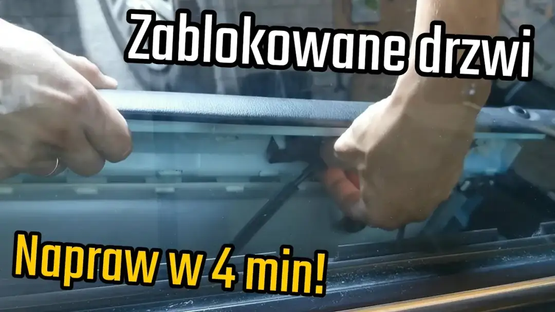 Jak otworzyć zablokowane tylne drzwi w samochodzie bez stresu