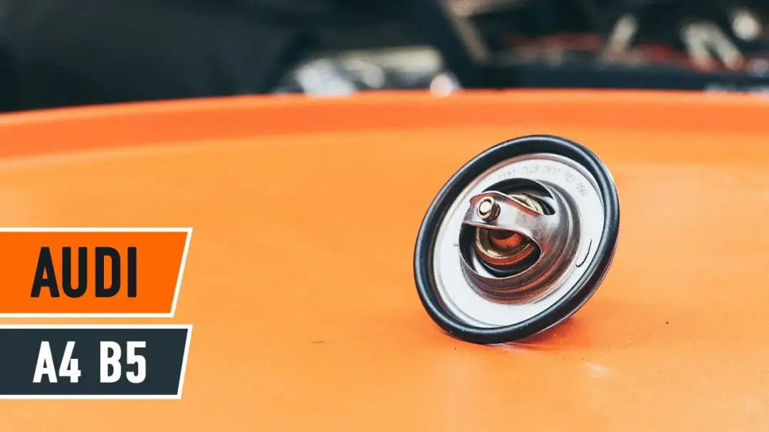 Gdzie jest termostat w Audi A4 B5 1.8 benzyna? Oto ważne informacje