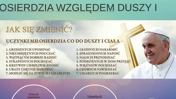 7 uczynków miłosiernych co do duszy – jak je praktykować w życiu