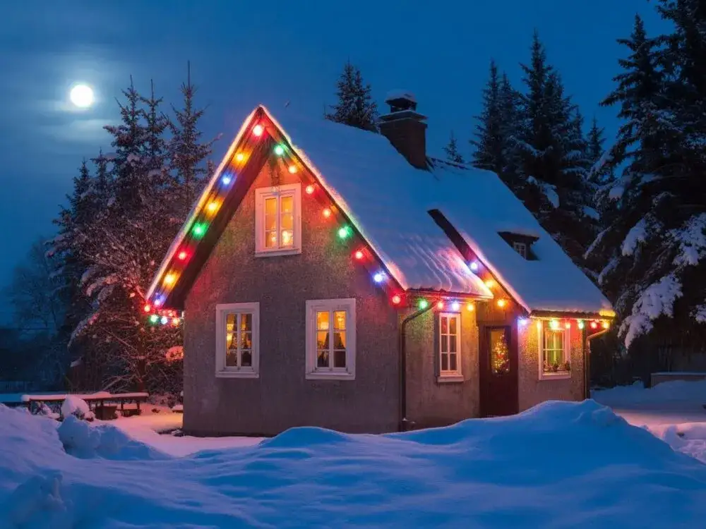 Jak oświetlić dom na święta: 10 kreatywnych pomysłów na dekoracje