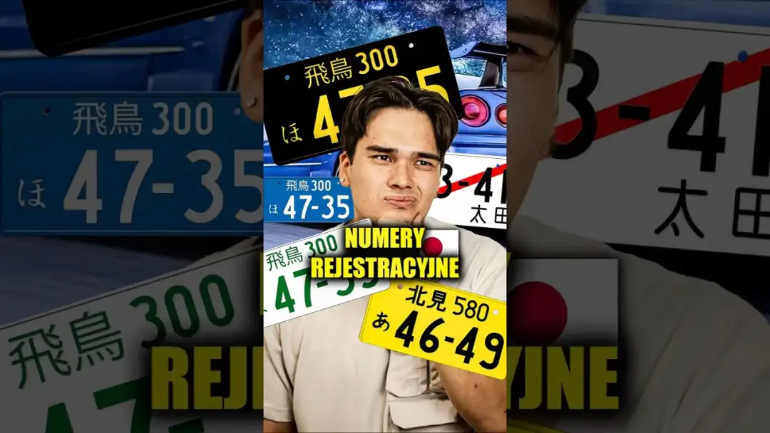 7 szokujących faktów o japońskich rejestracjach, których nie znasz