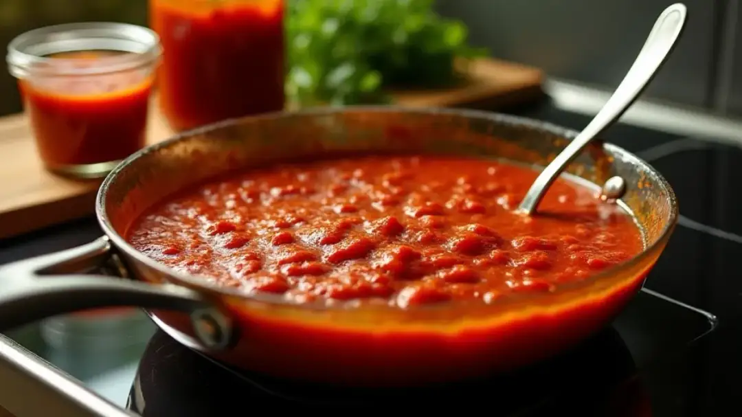 Szybki i pyszny sos do spaghetti z koncentratu pomidorowego