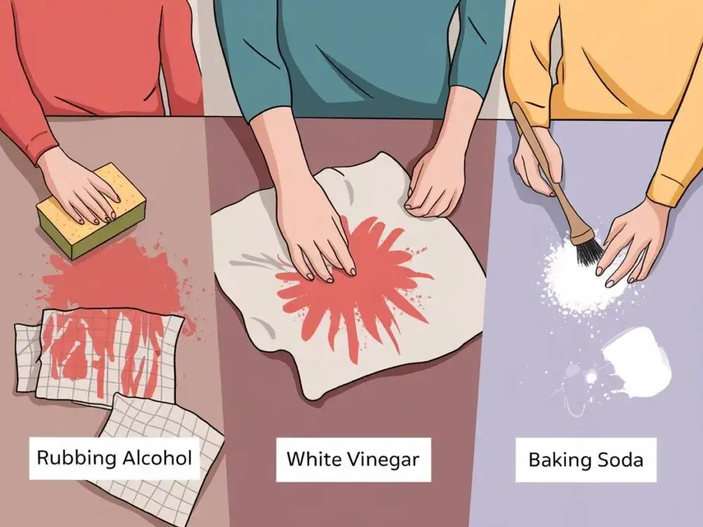 Szybkie sposoby na usunięcie plam z farby do włosów z szafki bez zniszczenia powierzchni