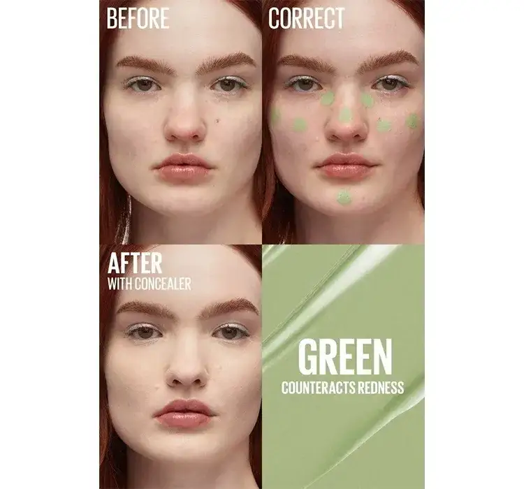 Zielony korektor: Jak perfekcyjnie ukryć zaczerwienienia?