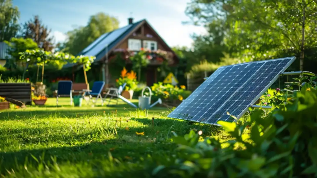 Nowości: Przenośne panele słoneczne na działkę - Praktyczne rozwiązania