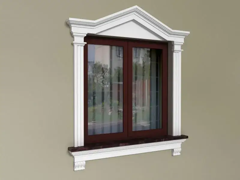 Jak dodać eleganckie ramki wokół okien na elewacji budynku