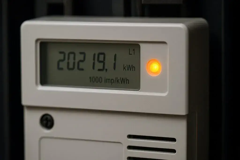 Co oznacza czerwona lampka na liczniku prądu? Sprawdź, co wtedy robić