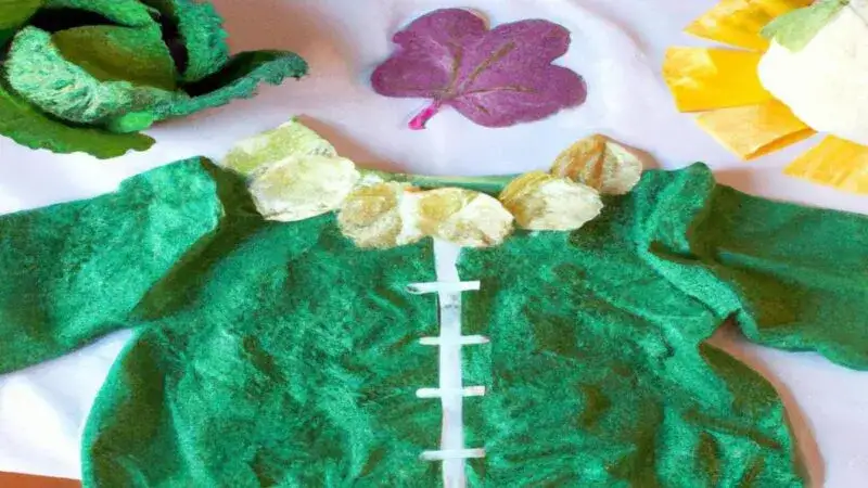 Strój kapusty dla dziecka DIY stwórz unikalny kostium krok po kroku