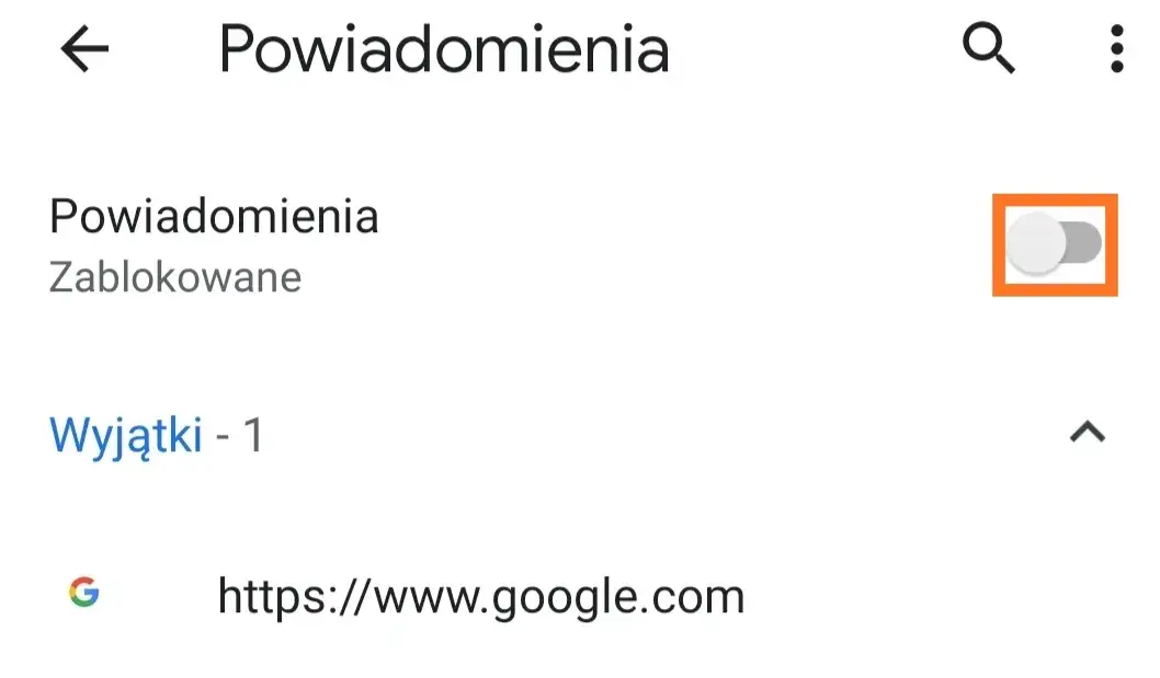 Jak natychmiastowo wyłączyć powiadomienia ze stron internetowych?