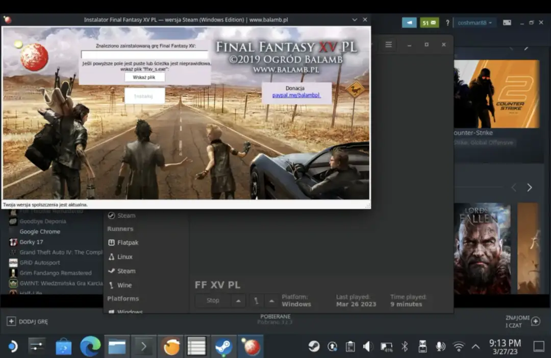 Final Fantasy XV spolszczenie - kompletna instrukcja instalacji 2025