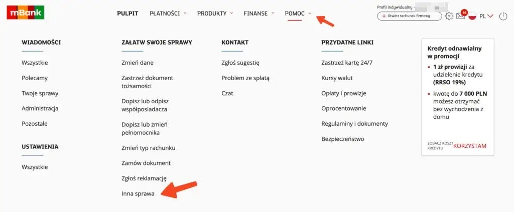 Jak zamknąć kredyt odnawialny w mBanku bez zbędnych problemów