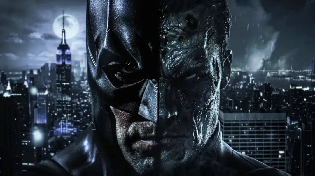 Batman i Two-Face - Mroczna dualność w Gotham - analiza postaci