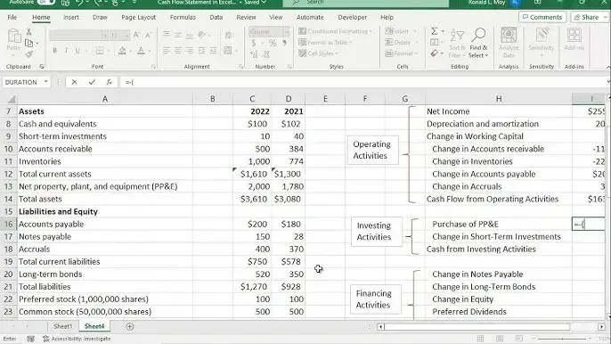 Jak zrobić cash flow w Excelu: Krok po kroku dla początkujących