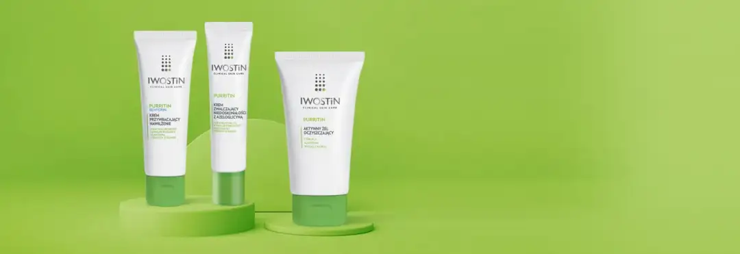 Aktywny krem eliminujący niedoskonałości Purritin Iwostin - skuteczność i skład
