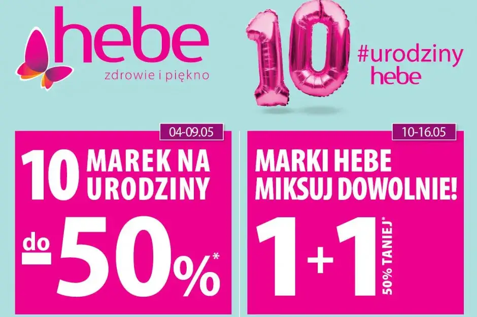 Do kiedy promocja w Hebe? Sprawdź kluczowe terminy i oferty