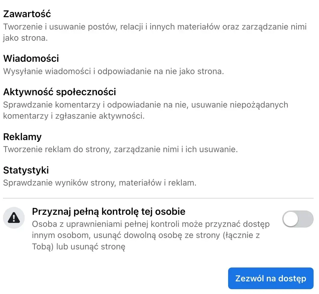 Jak zmienić właściciela strony na Facebooku i uniknąć problemów
