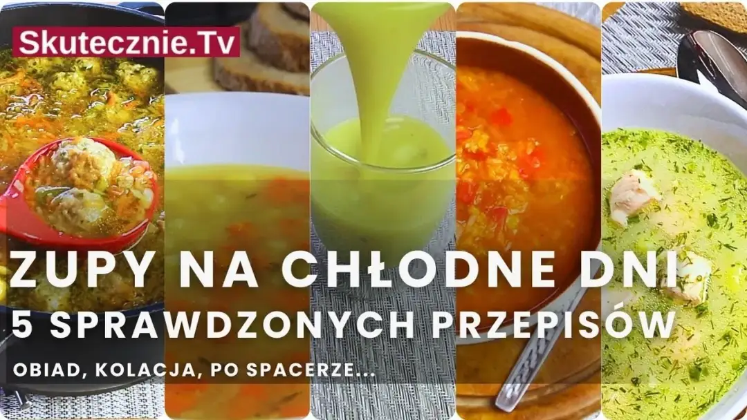 Zupy na obiad: 40+ przepisów na każdą porę roku. Gotuj z Klaudią!
