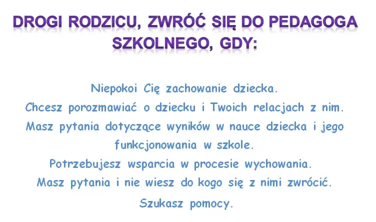 Pedagog szkolny: Kiedy szukać pomocy i czego się spodziewać?